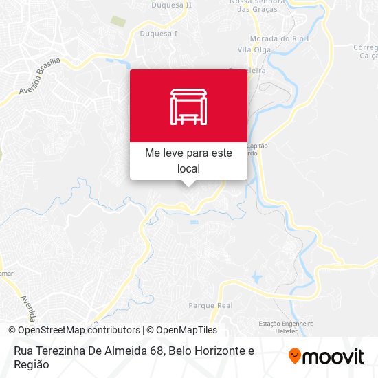 Rua Terezinha De Almeida 68 mapa