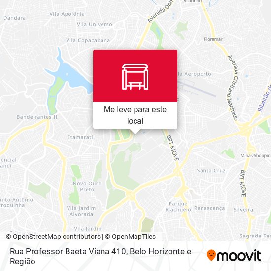 Rua Professor Baeta Viana 410 mapa