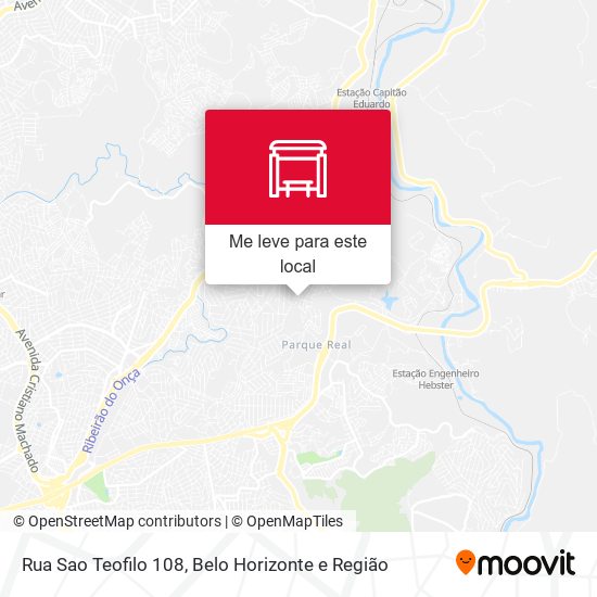 Rua Sao Teofilo 108 mapa