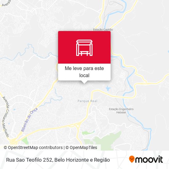 Rua Sao Teofilo 252 mapa