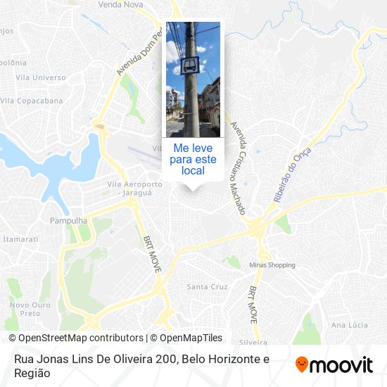 Rua Jonas Lins De Oliveira 200 mapa