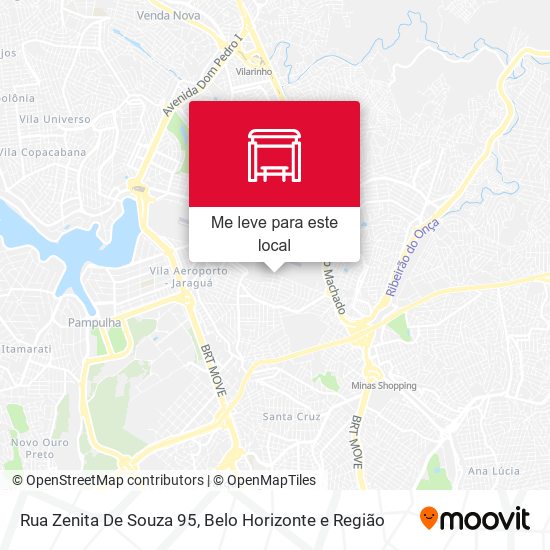 Rua Zenita De Souza 95 mapa