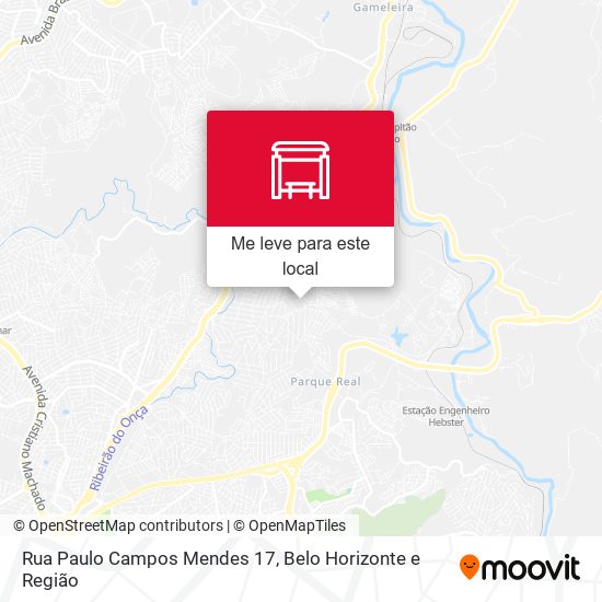 Rua Paulo Campos Mendes 17 mapa