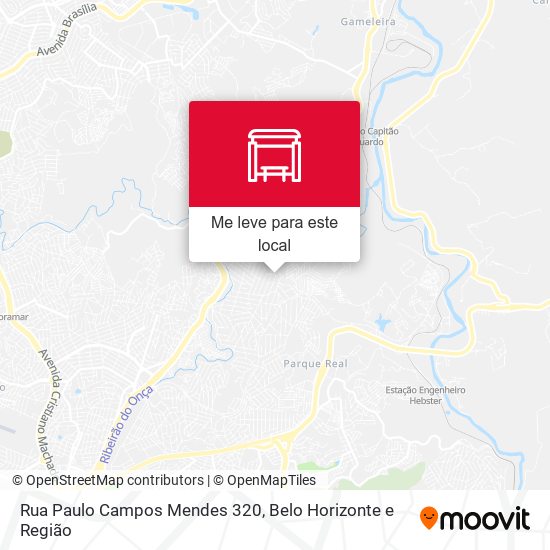Rua Paulo Campos Mendes 320 mapa