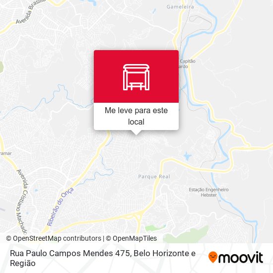 Rua Paulo Campos Mendes 475 mapa