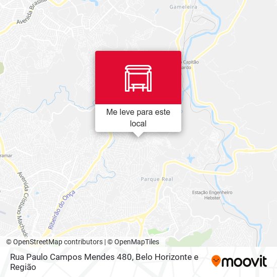 Rua Paulo Campos Mendes 480 mapa