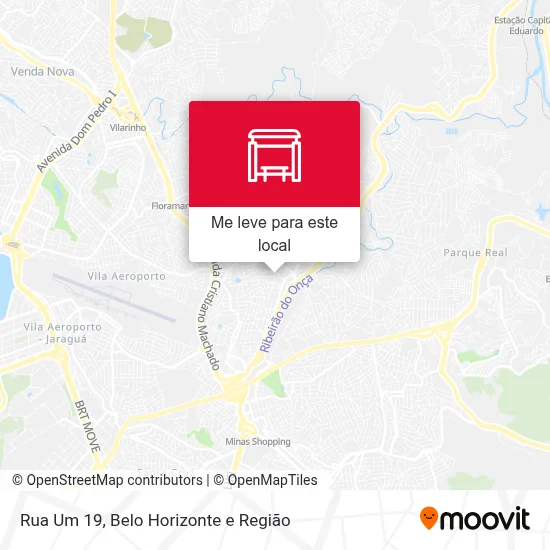 Rua Um 19 mapa