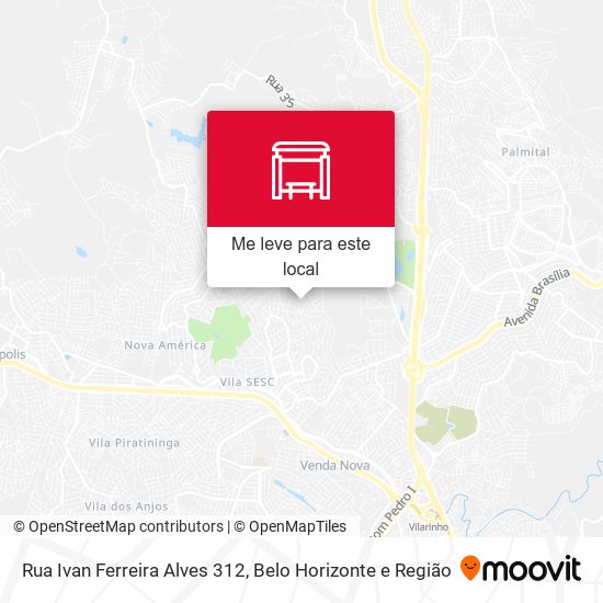 Rua Ivan Ferreira Alves 312 mapa