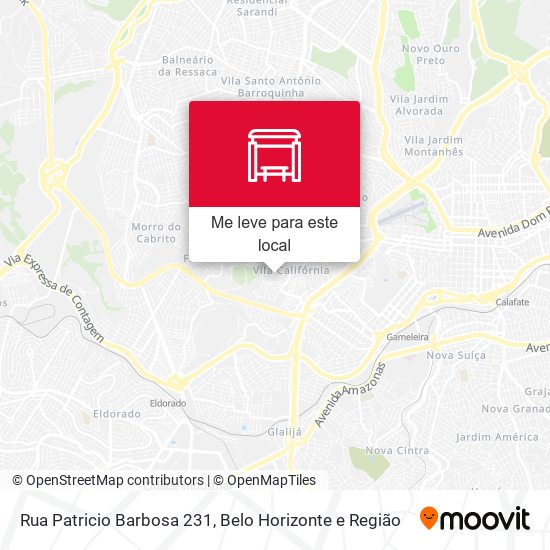 Rua Patricio Barbosa 231 mapa
