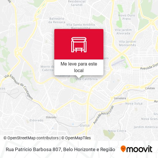 Rua Patricio Barbosa 807 mapa