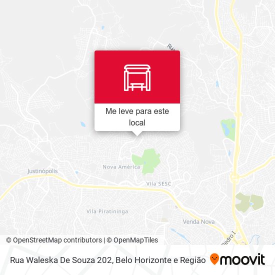 Rua Waleska De Souza 202 mapa