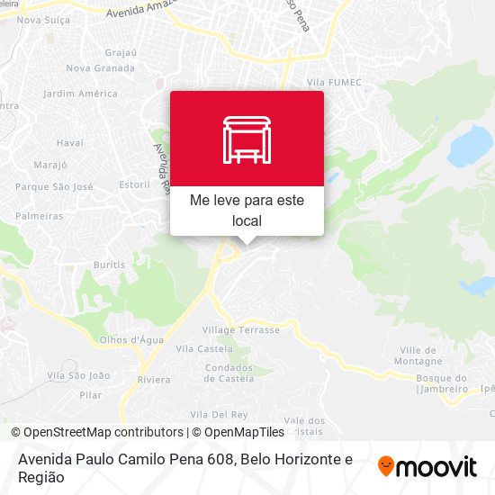 Avenida Paulo Camilo Pena 608 mapa