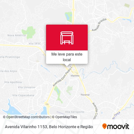 Avenida Vilarinho 1153 mapa