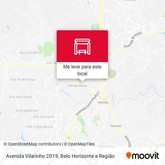 Avenida Vilarinho 2019 mapa