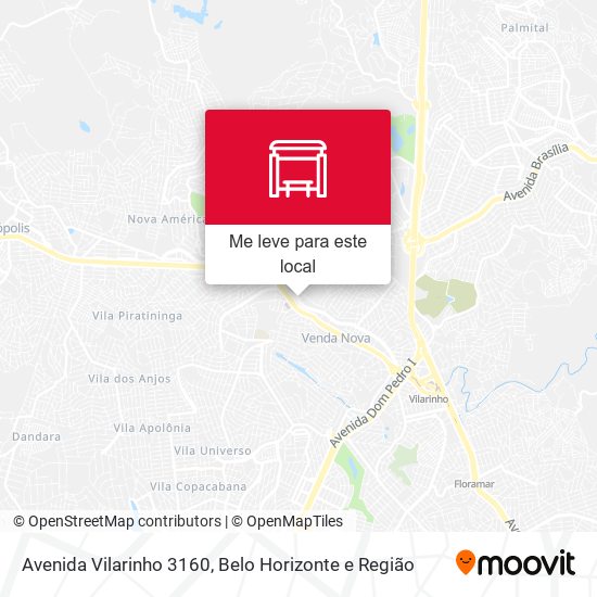 Avenida Vilarinho 3160 mapa