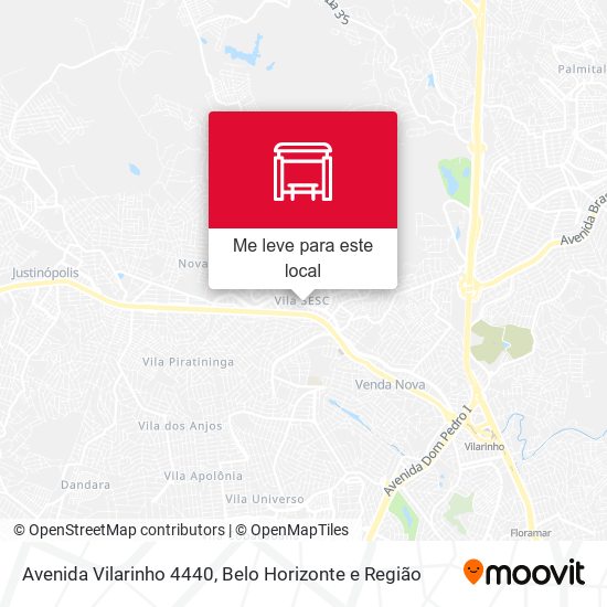Avenida Vilarinho 4440 mapa