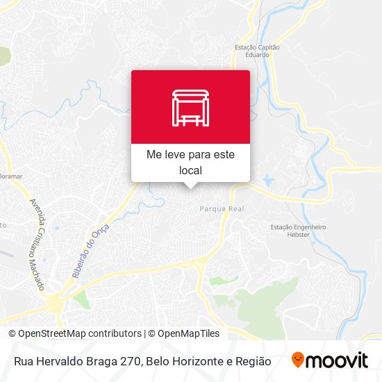 Rua Hervaldo Braga 270 mapa