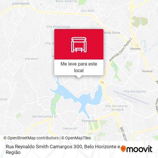 Rua Reynaldo Smith Camargos 300 mapa