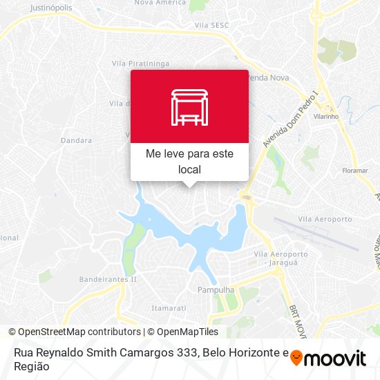 Rua Reynaldo Smith Camargos 333 mapa