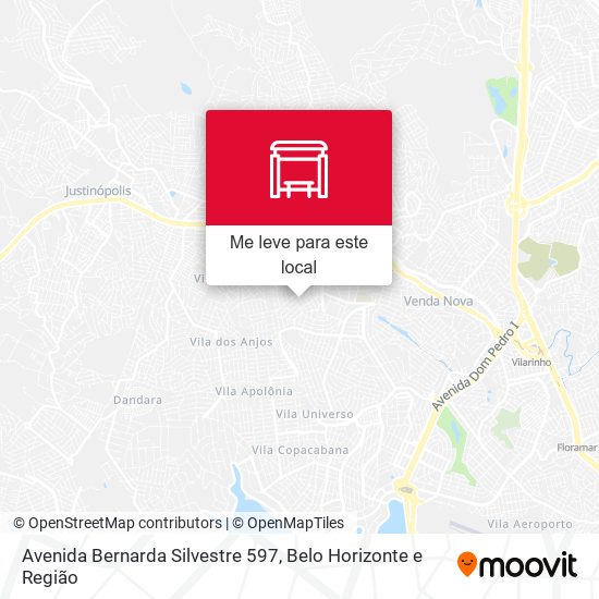 Avenida Bernarda Silvestre 597 mapa