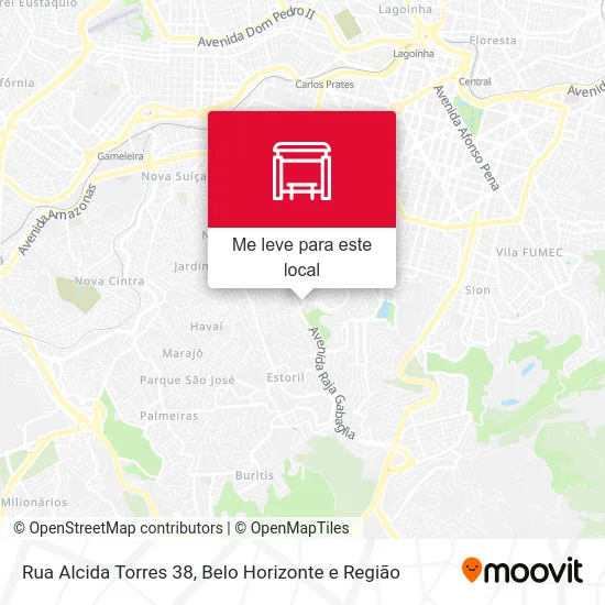 Rua Alcida Torres 38 mapa
