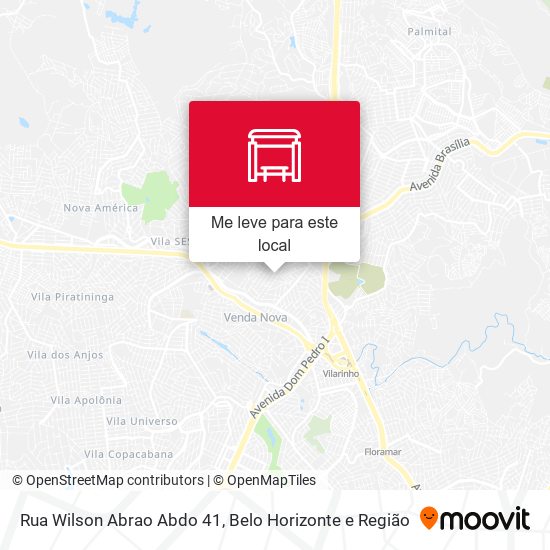 Rua Wilson Abrao Abdo 41 mapa
