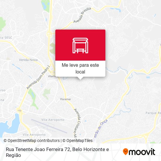Rua Tenente Joao Ferreira 72 mapa