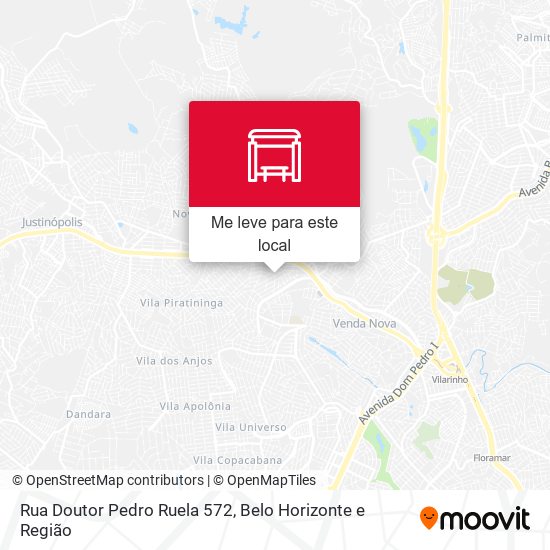 Rua Doutor Pedro Ruela 572 mapa