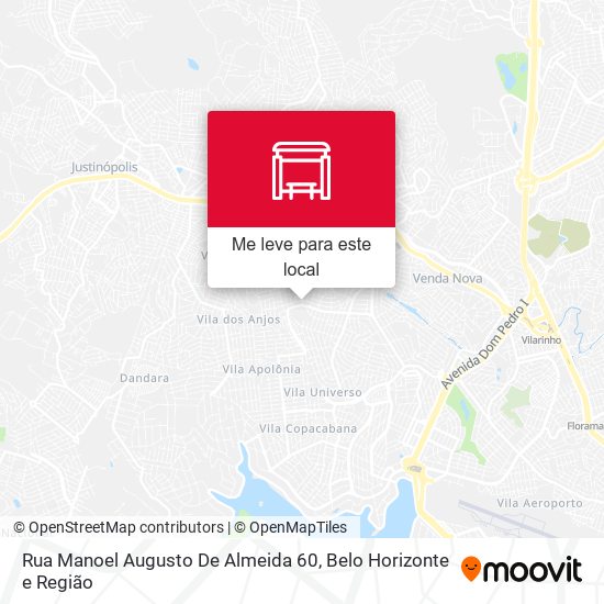 Rua Manoel Augusto De Almeida 60 mapa