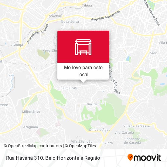 Rua Havana 310 mapa