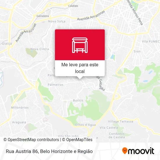 Rua Austria 86 mapa
