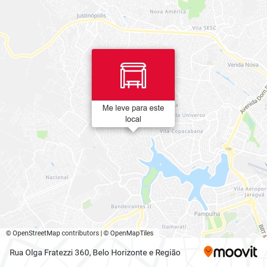 Rua Olga Fratezzi 360 mapa
