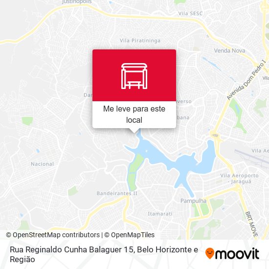 Rua Reginaldo Cunha Balaguer 15 mapa