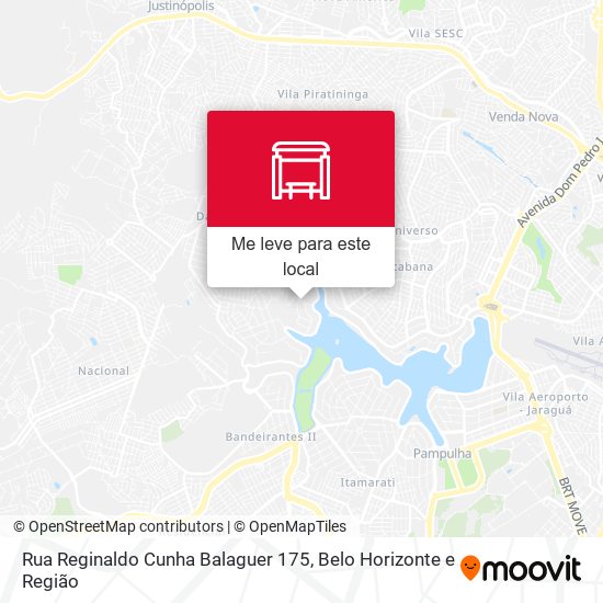 Rua Reginaldo Cunha Balaguer 175 mapa