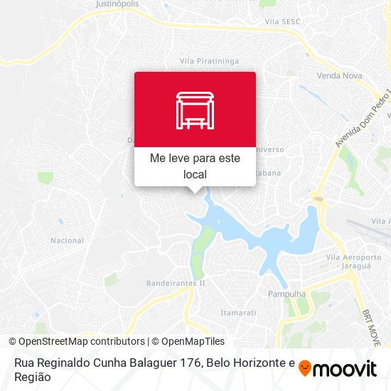 Rua Reginaldo Cunha Balaguer 176 mapa