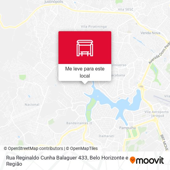 Rua Reginaldo Cunha Balaguer 433 mapa