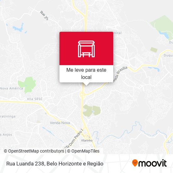 Rua Luanda 238 mapa