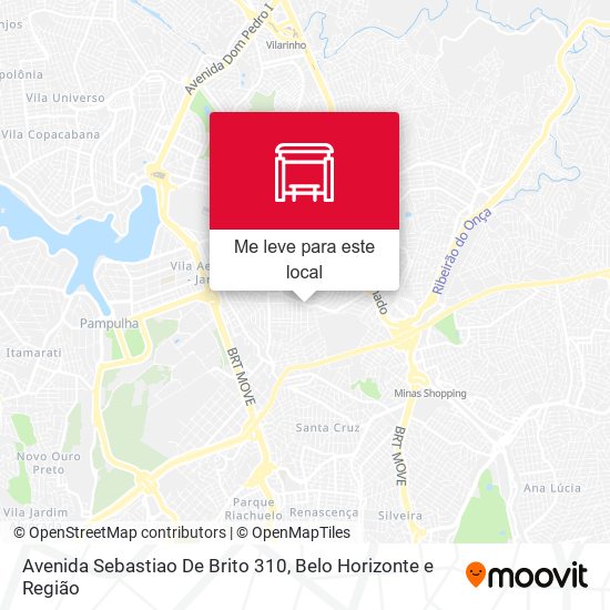 Avenida Sebastiao De Brito 310 mapa