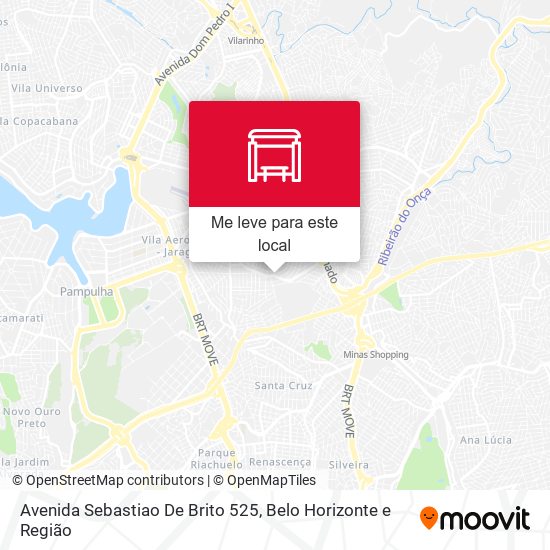 Avenida Sebastiao De Brito 525 mapa