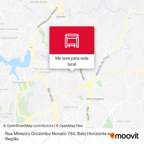 Rua Ministro Orozimbo Nonato 760 mapa