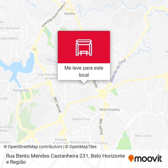 Rua Bento Mendes Castanheira 231 mapa