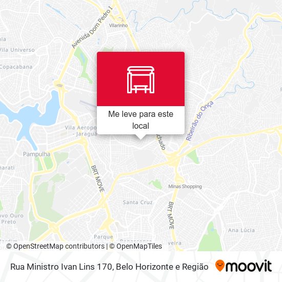 Rua Ministro Ivan Lins 170 mapa