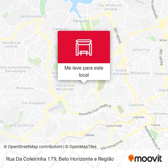 Rua Da Coleirinha 179 mapa