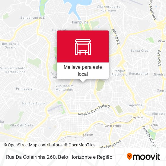 Rua Da Coleirinha 260 mapa