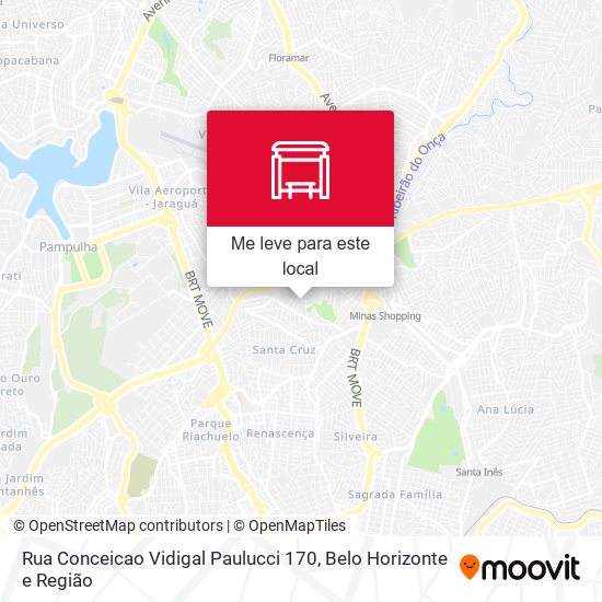 Rua Conceicao Vidigal Paulucci 170 mapa
