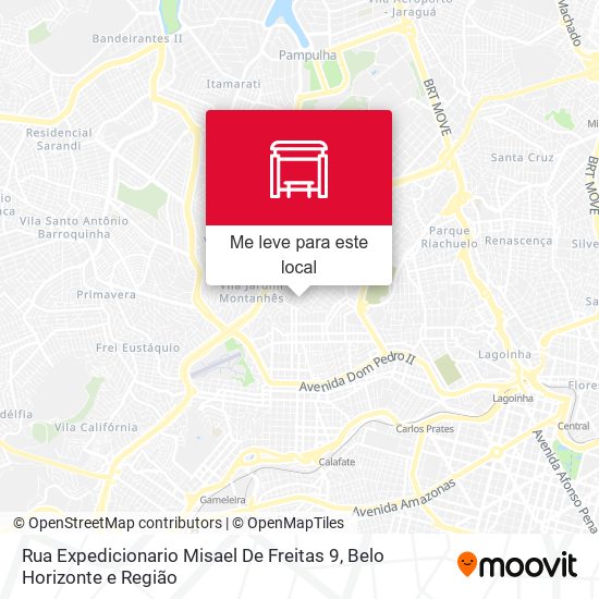 Rua Expedicionario Misael De Freitas 9 mapa