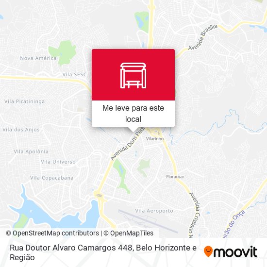 Rua Doutor Alvaro Camargos 448 mapa
