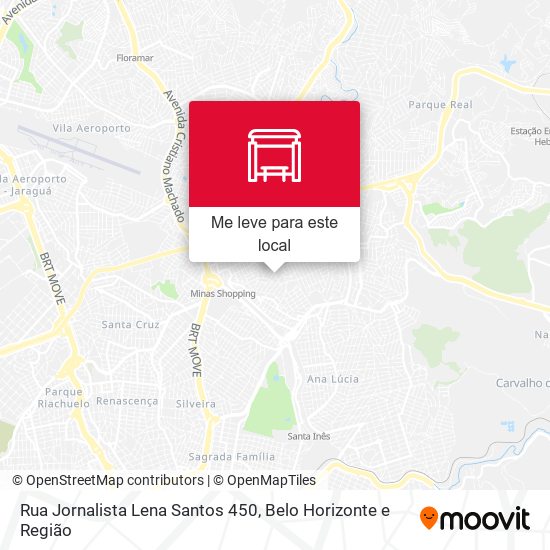 Rua Jornalista Lena Santos 450 mapa