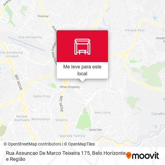 Rua Assuncao De Marco Teixeira 175 mapa