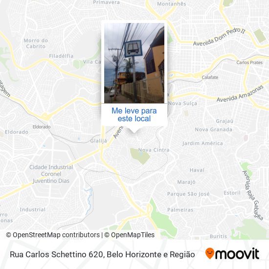 Rua Carlos Schettino 620 mapa